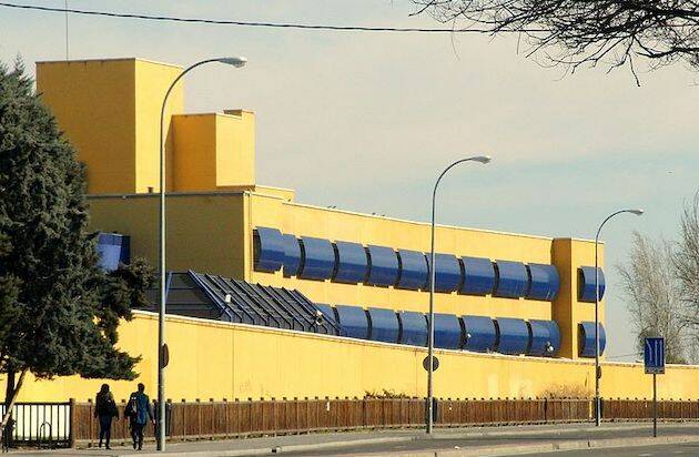 CIE de Aluche, Madrid. / Wikimedia,