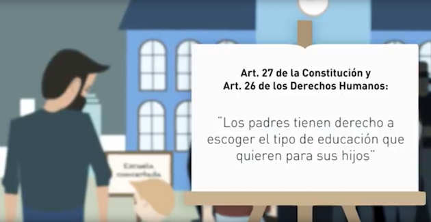 Un fotograma del vídeo de la campaña #yoelijo, estrenado este martes.,