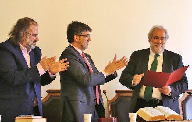 A.P. Alencart, Rubén Lugilde y Alfredo Pérez Alencart. / MGala,