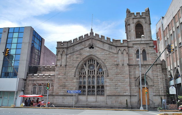 Templo metodista El Mesías, sede de las celebraciones de CUPSA.,
