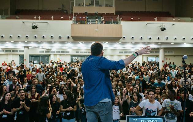 Cientos de jóvenes participaron de la edición de Reboot en 2017. / RZ,