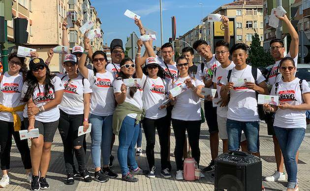 Jóvenes participantes de la campaña de verano. / FADE,