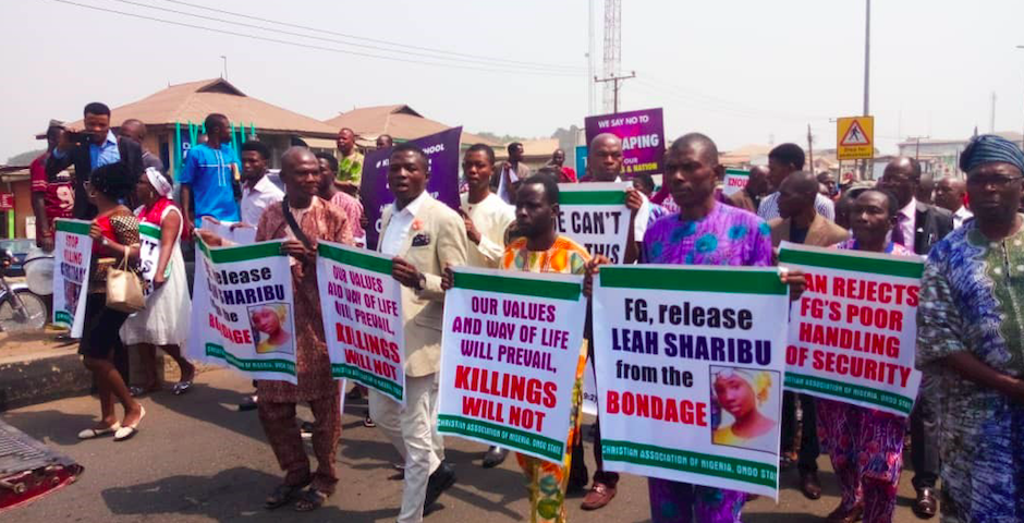Hasta 5 millones de personas se han manifestado contra el asesinato de cristianos en Nigeria. / CAN,