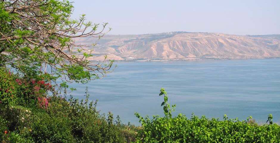 Vista del Mar de Galilea