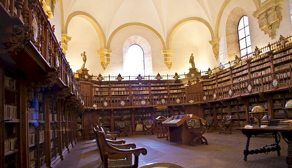 Antigua biblioteca de la Universidad de Salamanca