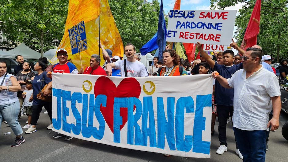 marcha para jesús, francia