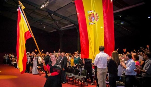 <p>
Celebración de la Fiesta de las Naciones. / La Provincia</p>
,