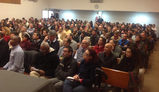 <p>
Asistentes al Curso de Formación de Capellanes en Madrid.</p>
,