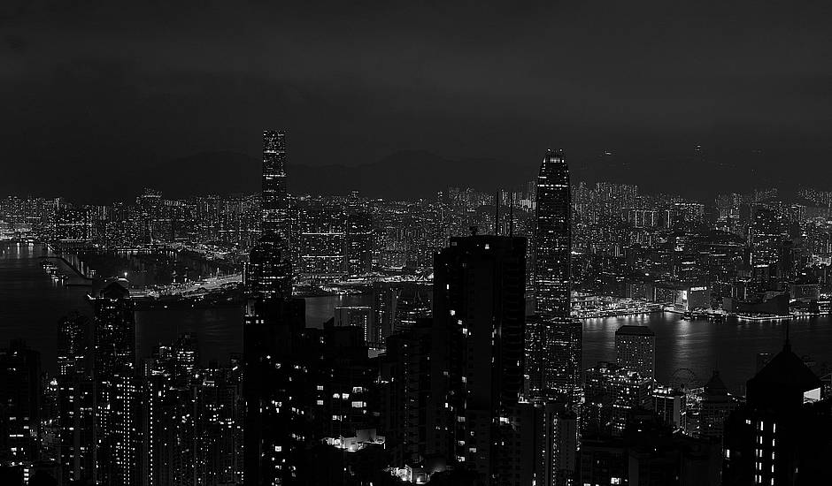 ciudad nocturna, ciudad noche